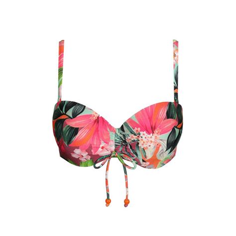 Marie Jo Swim Norma Jeanne Padded Strapless Bikini Top Lingerie Ka Band Size Cup Size B