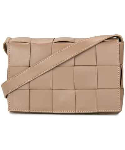 Nude γυναικείες τσάντες και τσαντάκια παραλίας καπιτονέ ώμου Με