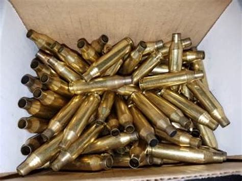 Hornady 6 5 Creedmoor Once Fired Brass Casings Raw Not Washed 100 Pieces