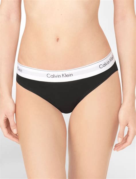 Calvin Klein Modern Cotton Bikini Black