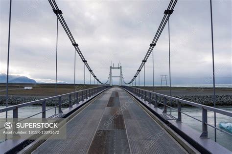 Iceland Bridge At Jokulsarlon Superstock