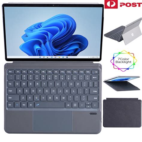 Keyboard For Microsoft Surface Go Go2 Go3 Go4 With Touchpad Bluetooth ...