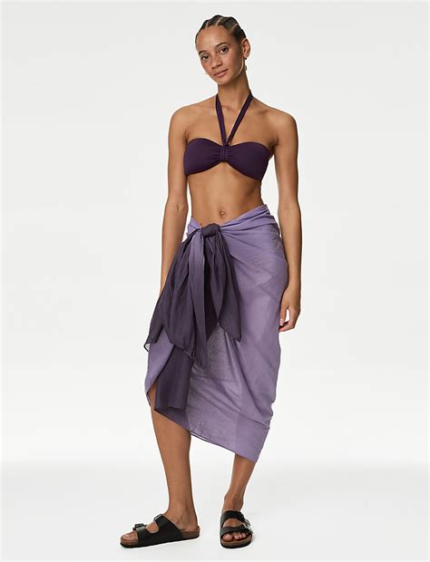 Buy Padded Halterneck Bandeau Bikini Top At Marks Spencer