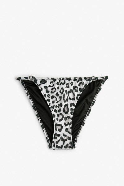 Koton Zebra mintás bikini alsó Trendyol