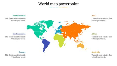 Free World Map PowerPoint Templates And Google Slides