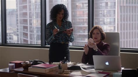 Apple MacBook Laptop Of Marcia Gay Harden As Margaret In So Help Me Todd S01E02 Co Pilot 2022