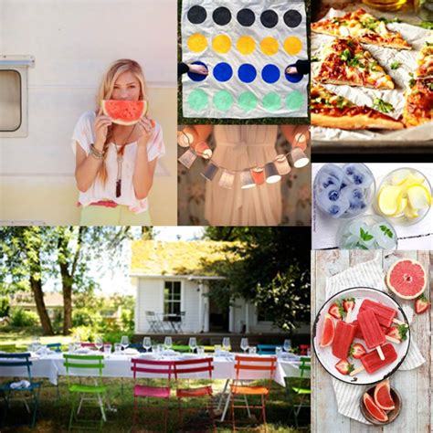 throw  late summer bash   colorfully