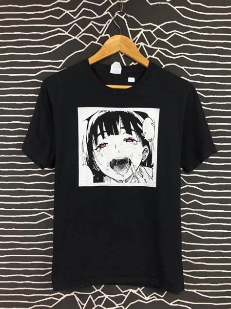 Vtg 00s Anime Hentai Japanese Manga Character Tee Men S Fashion Tops Sets Tshirts Polo