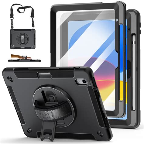 Case for iPad 10th Generation 2022:Miesherk Stock Military Grade