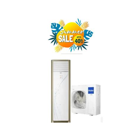 Haier HPU 24HEDC Inverter Floor Standing Cabinet 2 Ton With Kit