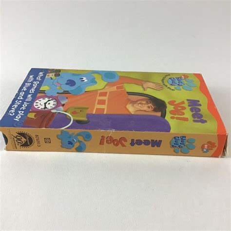 Blue's Clues Meet Joe VHS Tape Nick Jr Play to Learn - Etsy