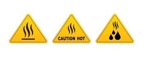 1,426 Cautions Hot Surface Stock Vectors and Vector Art | Shutterstock