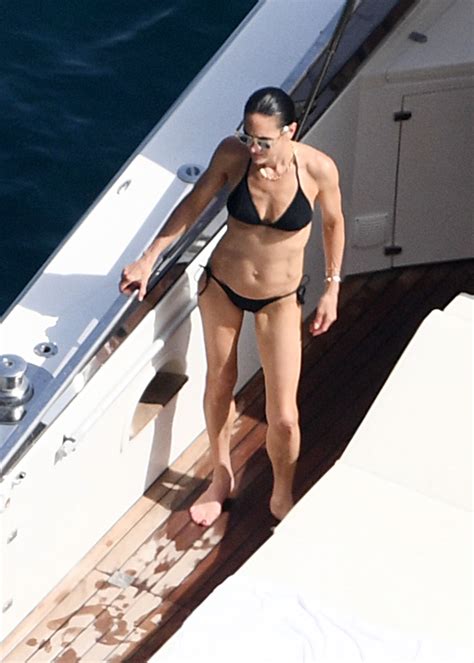 Jennifer Connelly, 52, shows off toned figure on luxe yacht vacation in