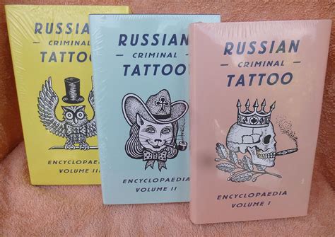 Russian Criminal Tattoo Encyclopaedia Volumes I Ii And Iii New 1st