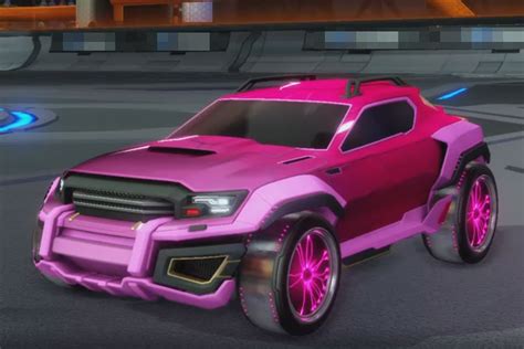 Rocket League Pink Jackal Design With Pink Mainframe And Pink Plasmatic