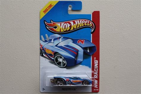 Hot Wheels 2013 HW Racing Prototype H 24 Blue Treasure Hunt