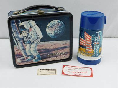 Lot The Astronauts Lunchbox And Thermos Bodnar S Auction