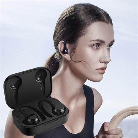 Ear Hook Bluetooth Wireless Earphones Bluetooth Earphones Sports Earbuds Built In Microphone