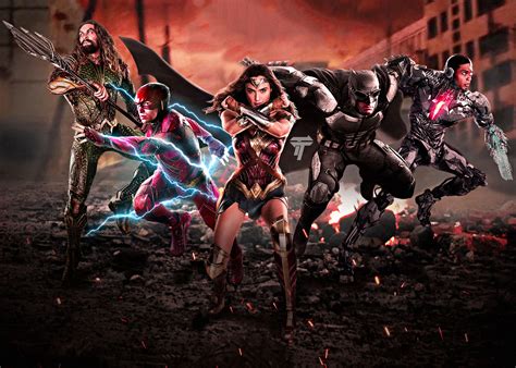 Justice League 2017 Fan Artwork Wallpaperhd Movies Wallpapers4k