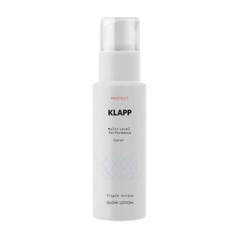 Klapp Cosmetics Gesichtspflege Triple Action Glow Lotion