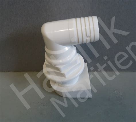 Ventilation Nipple 90 Degrees 38mm Vetus Hattink Thermo Parts