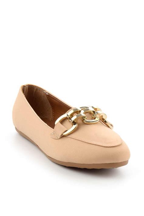 Bambi Mat Nude Saten Kadın Loafer Ayakkabı K01688020738 Fiyatı Yorumları Trendyol