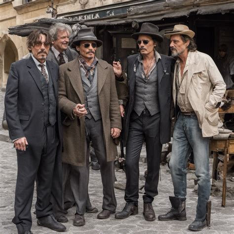 Johnny Depp Begins Filming Mod In Hungary Joined By Al Pacino Luisa