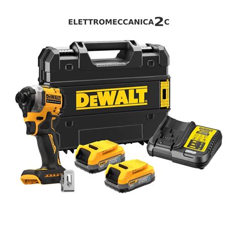 DEWALT DCF850E2T QW Avvitatore Impulsi 18v Brushless 1 4 205Nm 2