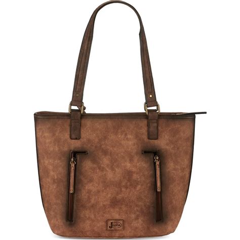 Cheap Justin Handbags Tote Womens Brown