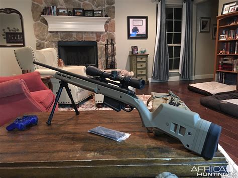 30 06 Rifle With Remington 700 Action And Magpul Stock Hunting