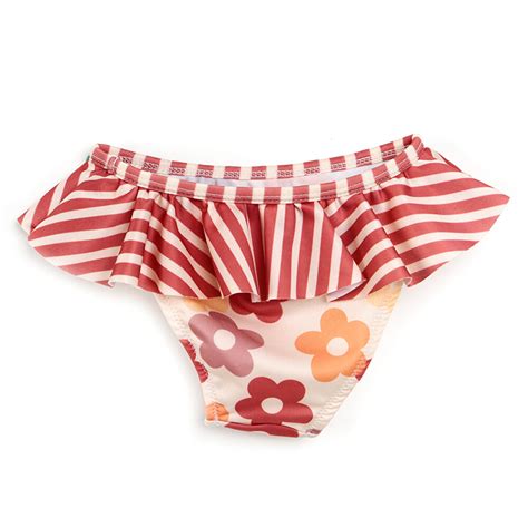 Neopy Retro Çiçek Etekli Bikini Altı Kız Bebek ebebek