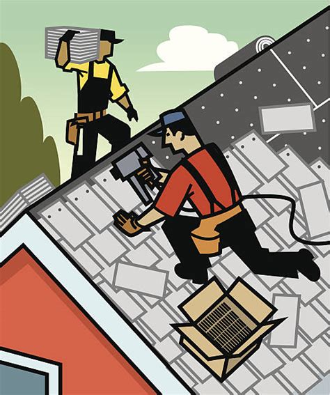 Royalty Free Roofer Clip Art Vector Images And Illustrations Istock