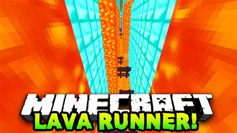 Minecraft Run From Lava Parkour Lava Runner W Prestonplayz And The