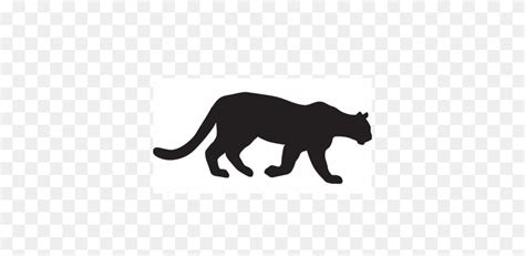 Mountain Lion Silhouette Clip Art