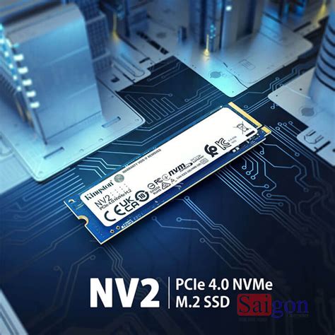 SSD M2-PCIe 500GB Kingston NV2 NVMe 2280 - Sài Gòn Computer