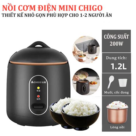 Chigo Genuine Electric Rice Cooker Multi Purpose Hot Pot Rice Cooking Porridge Stew Super