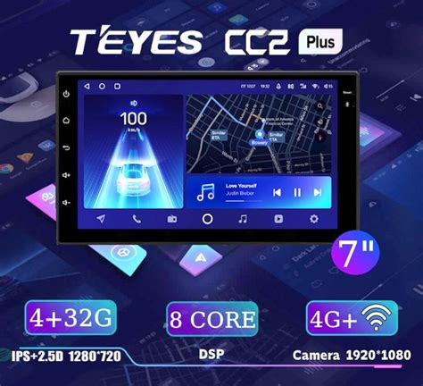 Teyes CC2 Plus 4/32 Gb головное устройство 7" дюймов / Голосовое ...