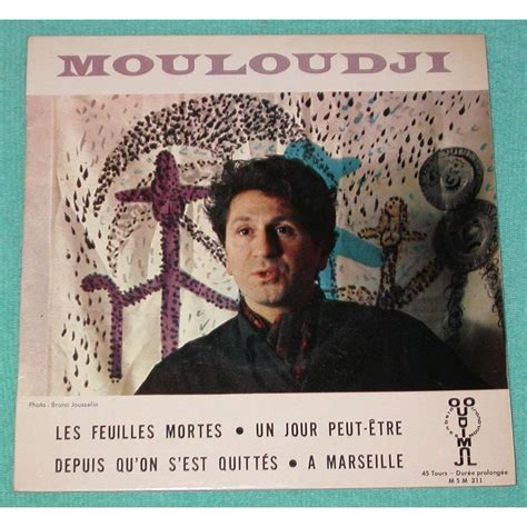 Les Feuilles Mortes De Mouloudji Ep Chez Safir Ref