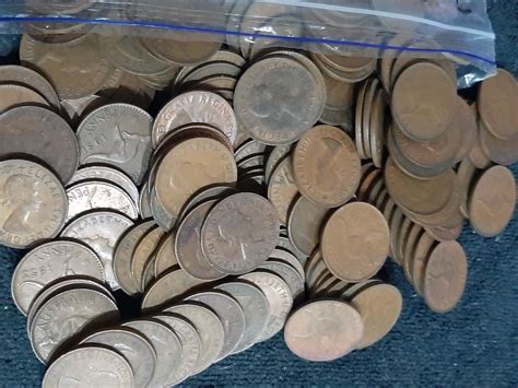 Bulk Lot Kg Pennys Kg Halfs Kg Australia Pre Decimal Ebay