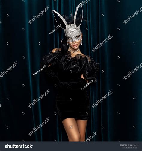 Blonde Woman Masquerade Mask Images Stock Photos Vectors Shutterstock