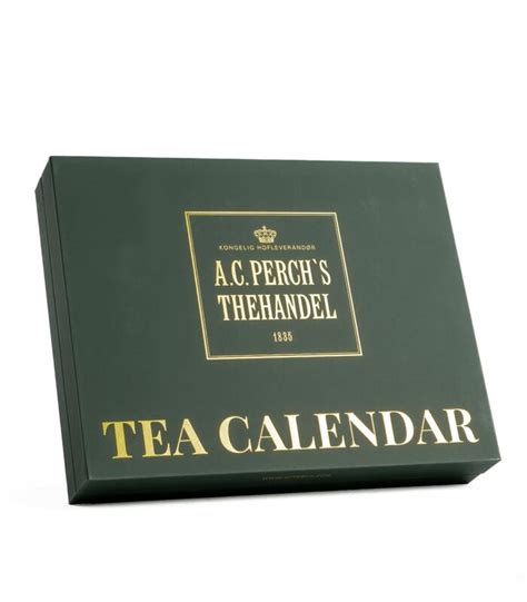 Tea Calendar Mörkgrön A C Perch s Tehandel