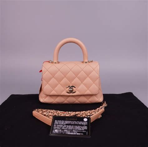 Túi Chanel Coco nude 31185512 sz18 HC
