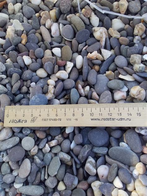 Галька крымская прибрежная фр. 10-20 мм. купить с доставкой в Москву ...