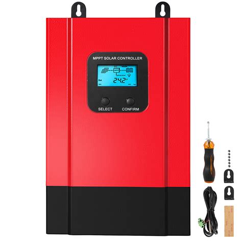 Vevor 40A MPPT Solar Charge Controller 12V/24V/36V/48V System Max PV ...