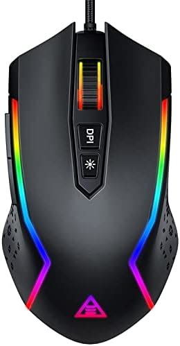 Eksa Rat N Gaming Con Cable Dpi Adjustables Hasta Gaming Mouse