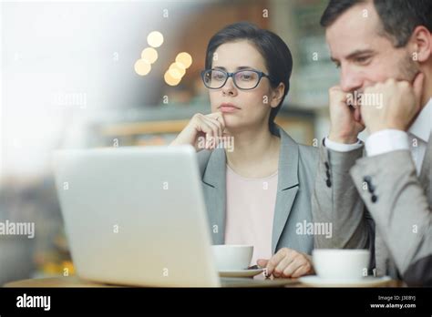 Reading Data In The Net Stock Photo Alamy