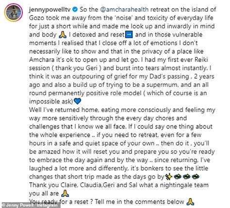 Jenny Powell Displays Her Incredible Figure In A Zebra Print Bikini As She Enjoys A Detox