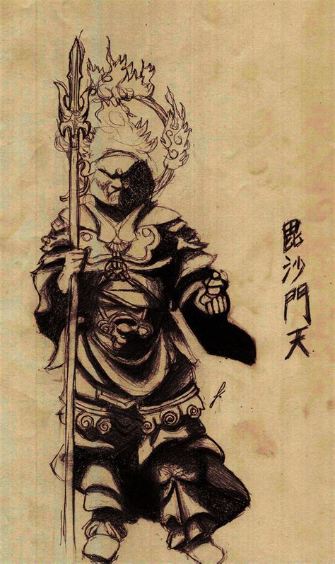 Bishamonten By Lejiiz On Deviantart