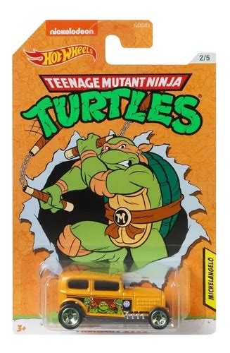 Tortugas Ninja De Hot Wheels Michelangelo Midnight Gdg Mercadolibre