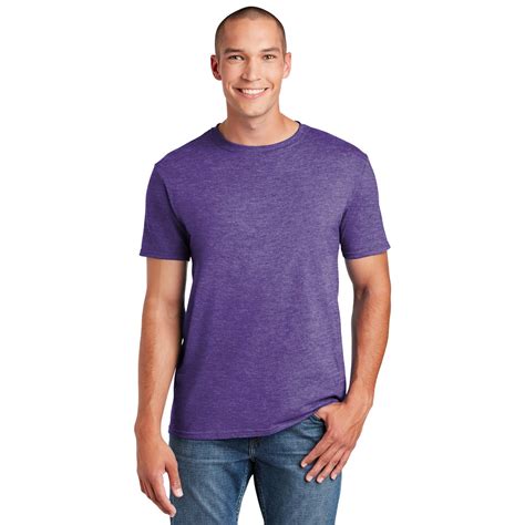 Gildan Softstyle T Shirt Heather Purple Fullsource